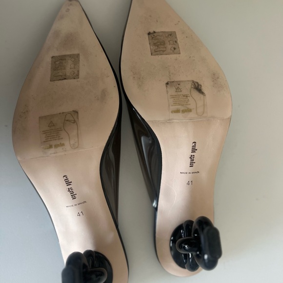 Cult Gaia's Black Carmen Point Mules with Box and Dustbag - Picture 5 of 7